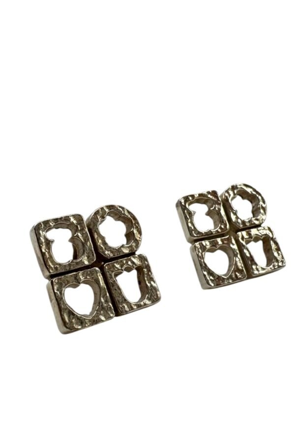 TOUS - EARINGS BEAR - FLOWERS - HEART - Image 7